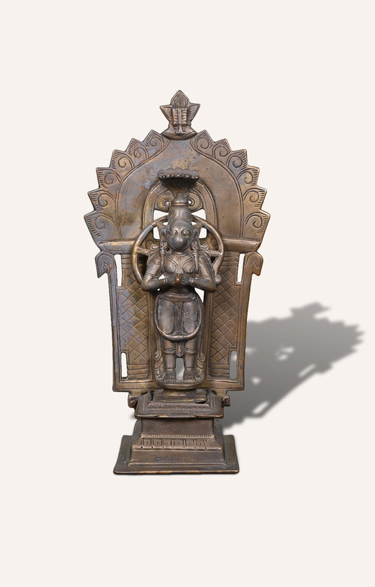 Brass Hanuman in Anjali Mudra