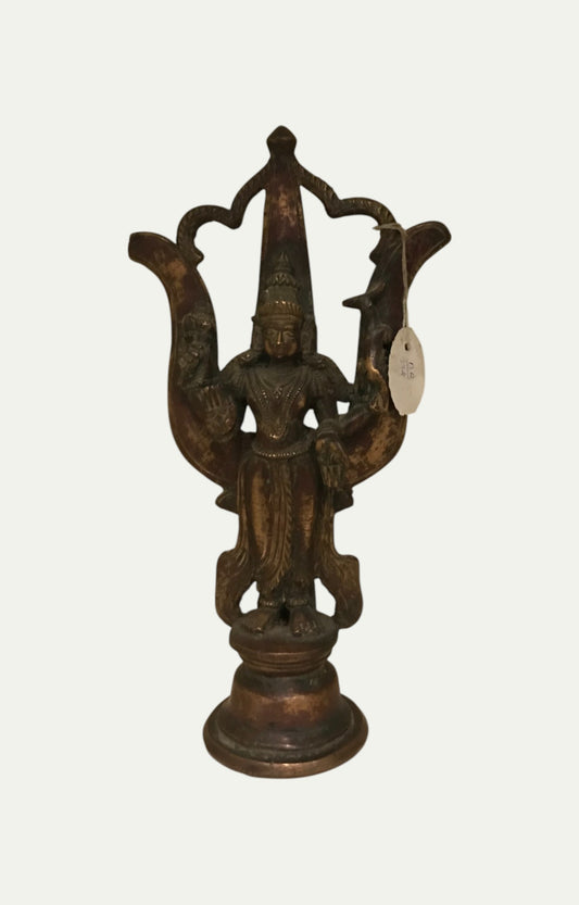 Ancestral Wisdom Brass Sculpture