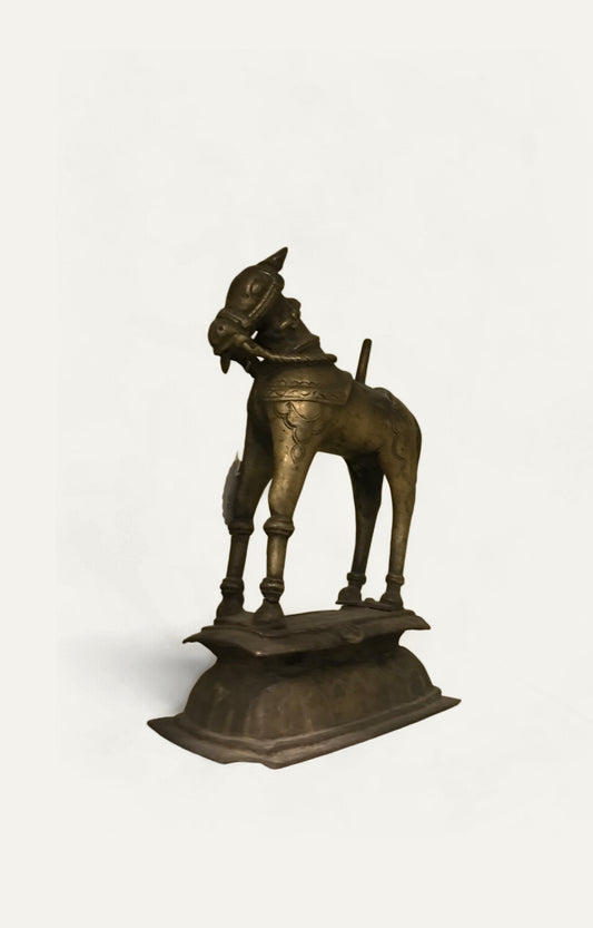 Majestic Hoof Brass Sculpture