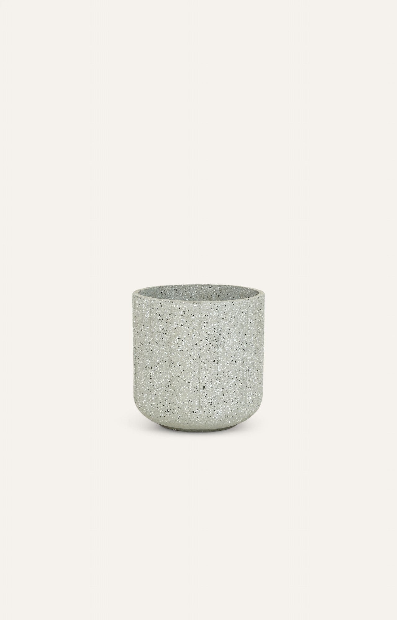 Grey Resin Planter - Small