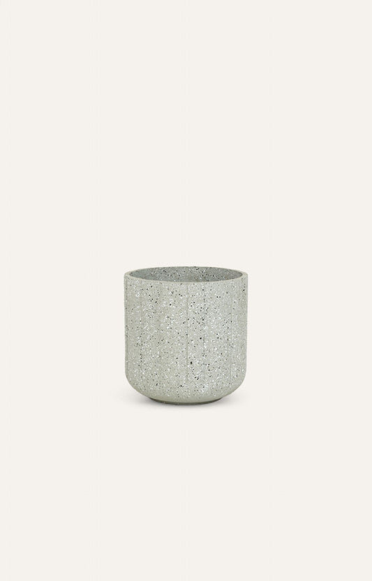Grey Resin Planter - Small