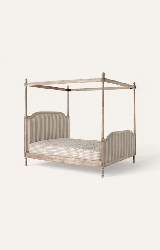 Amber Gustavian Canopy Bed