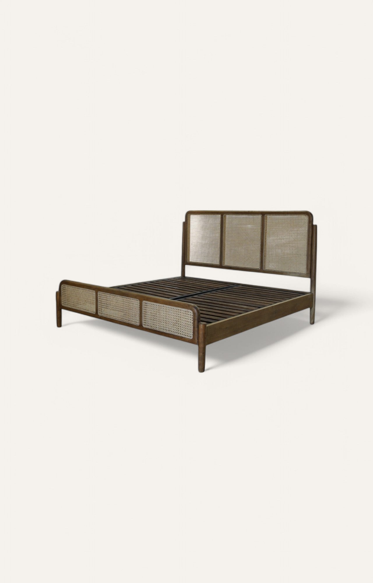 Rattan King Size Bed