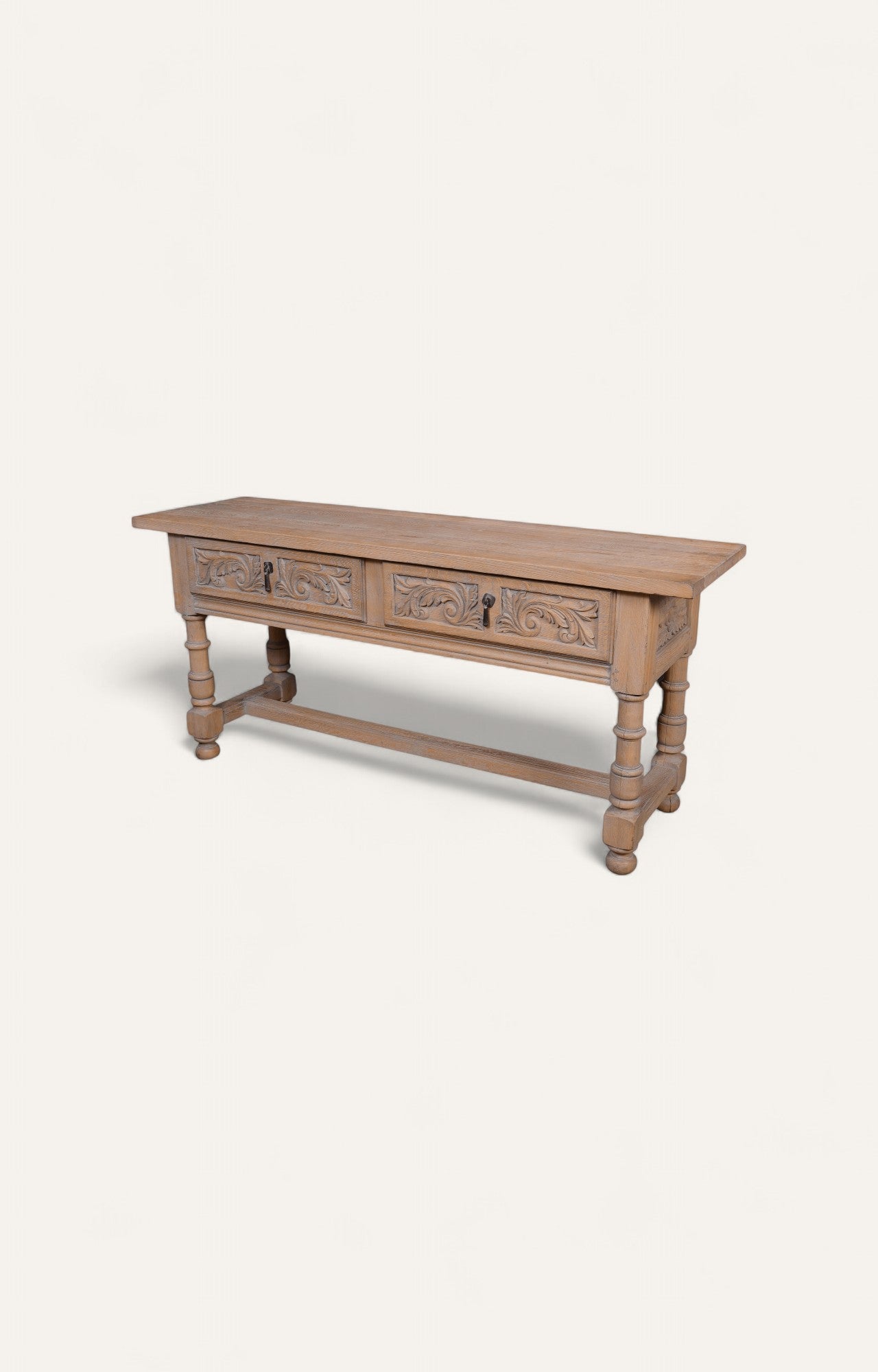 Leaf Carve Console table