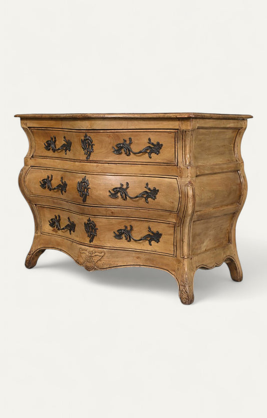 French Commode with Brass Hardware