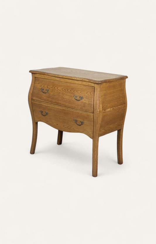 Oak Butler Rochelle 2 Drawer Chest