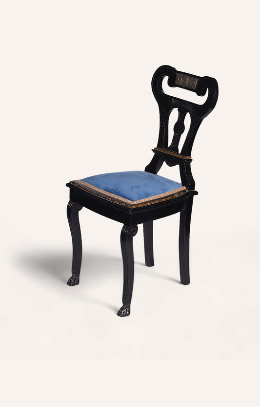 Dainty upholstered chair