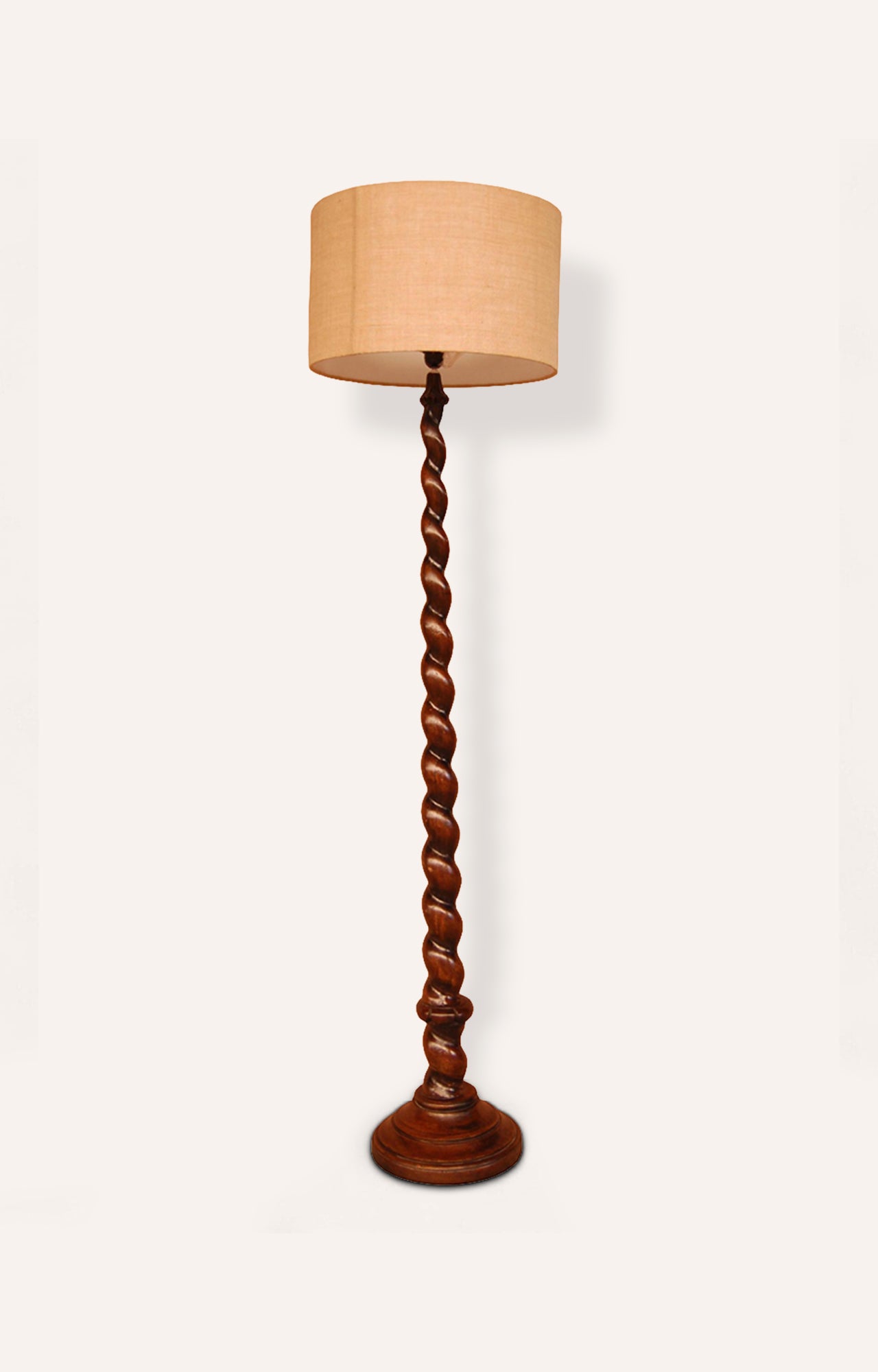 Contemporary  Wooden Floor Lamp
