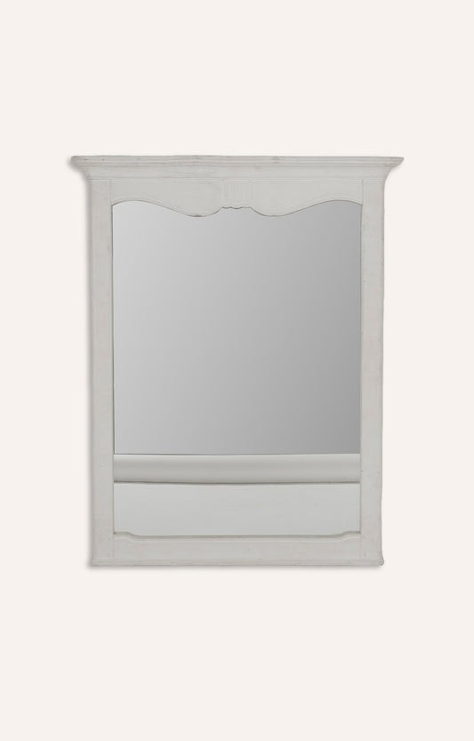 White Painted Mirror