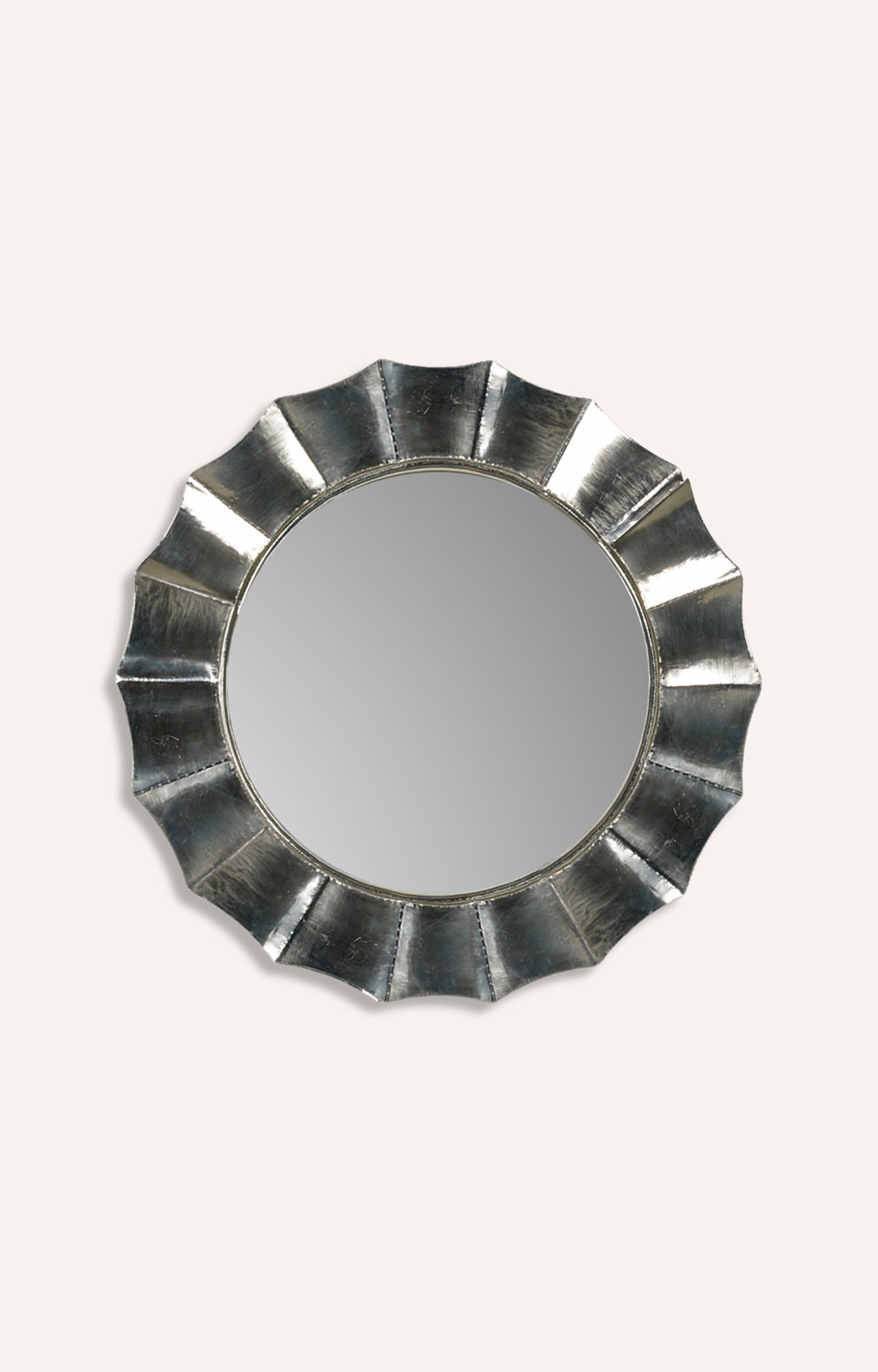 Round Metal Mirror