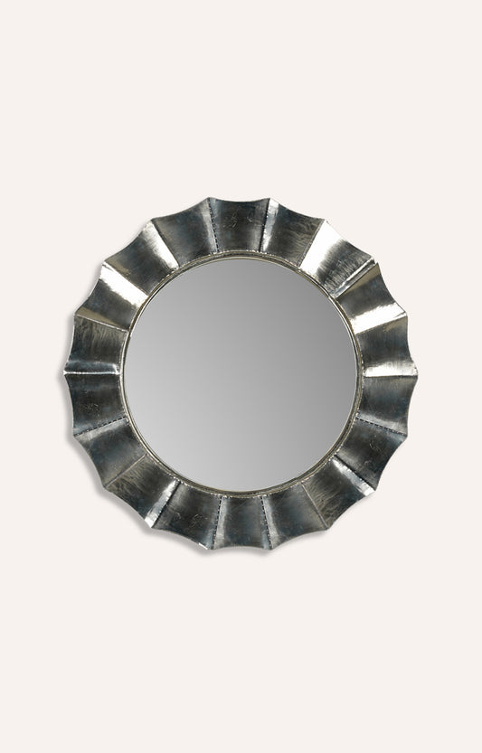 Round Metal Mirror