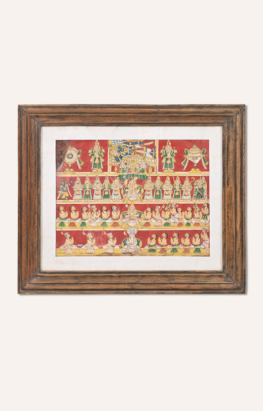 Indian mythological painting