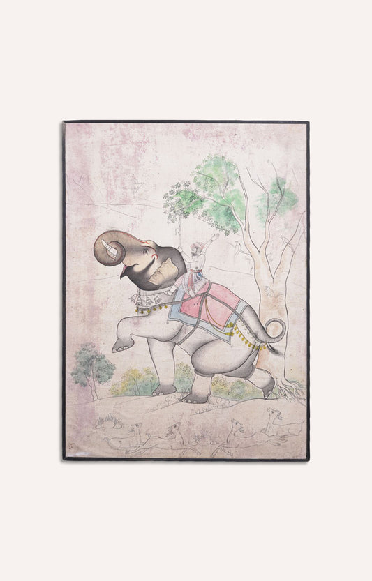 Watercolor handmade sketch (Framed)