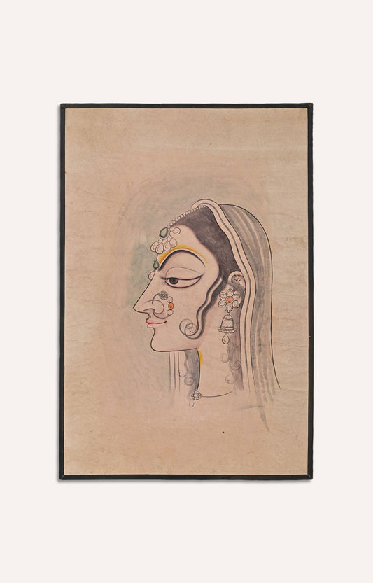 Rajashtani Lady Sketch