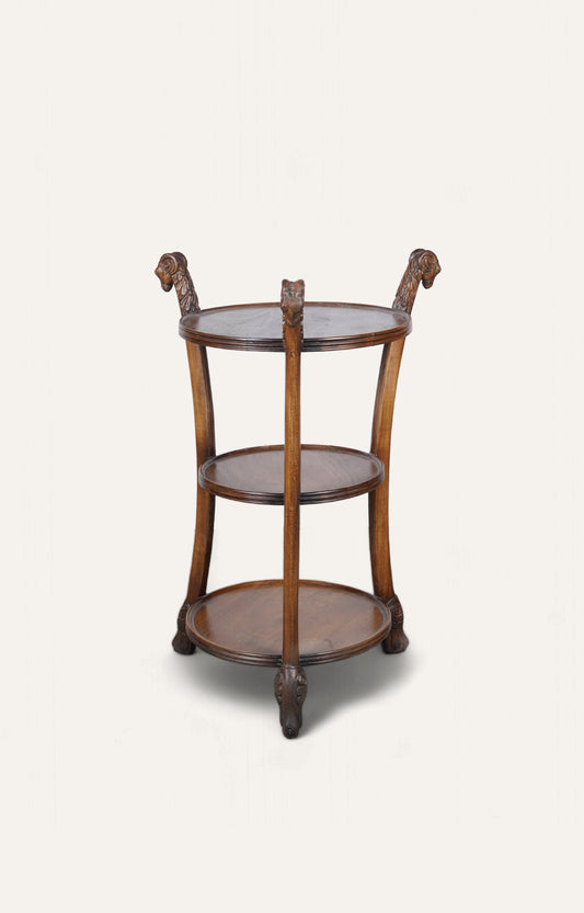 Rustic Tiered Tray Stand