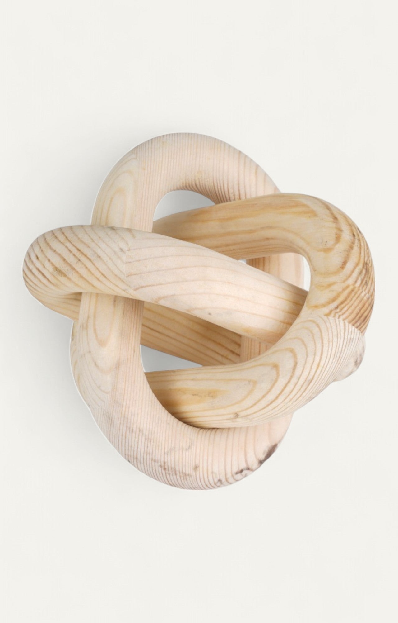 Intinity wooden table décor