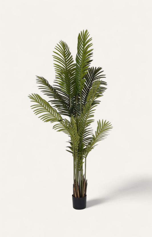 Artificial Green Palm Tree - 6.5 Feet