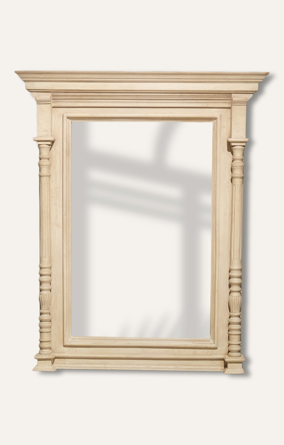 Classic Turned-Column Wooden Wall Frame – Samurai Exports