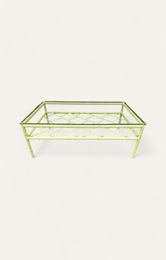 Iron Bamboo Center Table