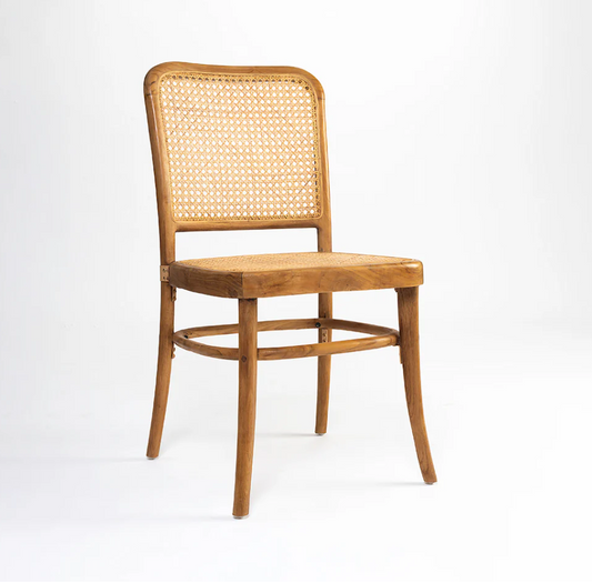 Classic Cane Wooden Dining Chair