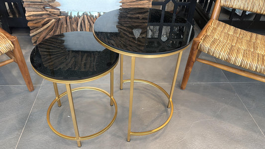 Metal Side Table Set Of 2
