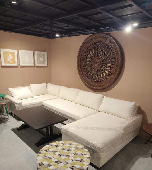 Classic L-Shaped Sectional Sofa