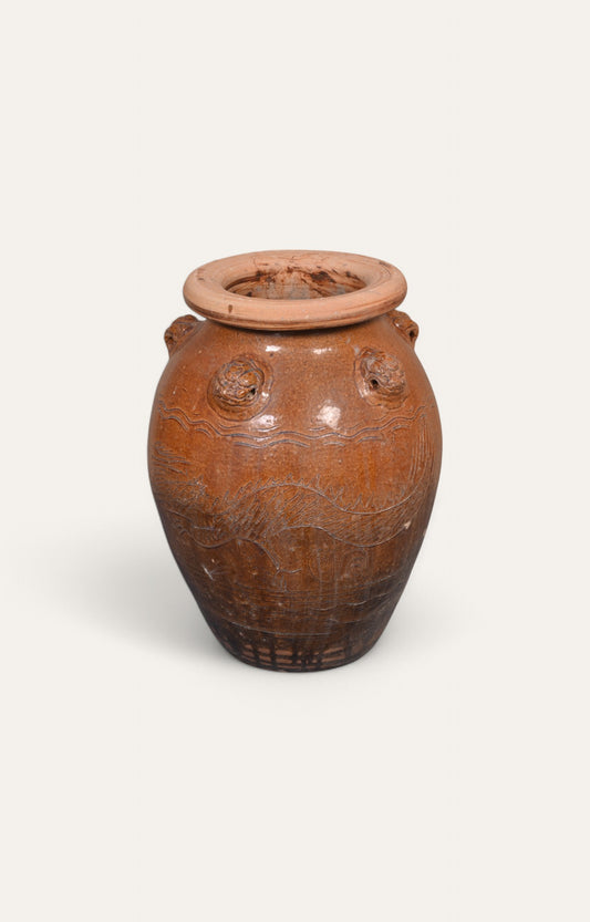 Dynasty Vintage Chinese Ceramic Pot