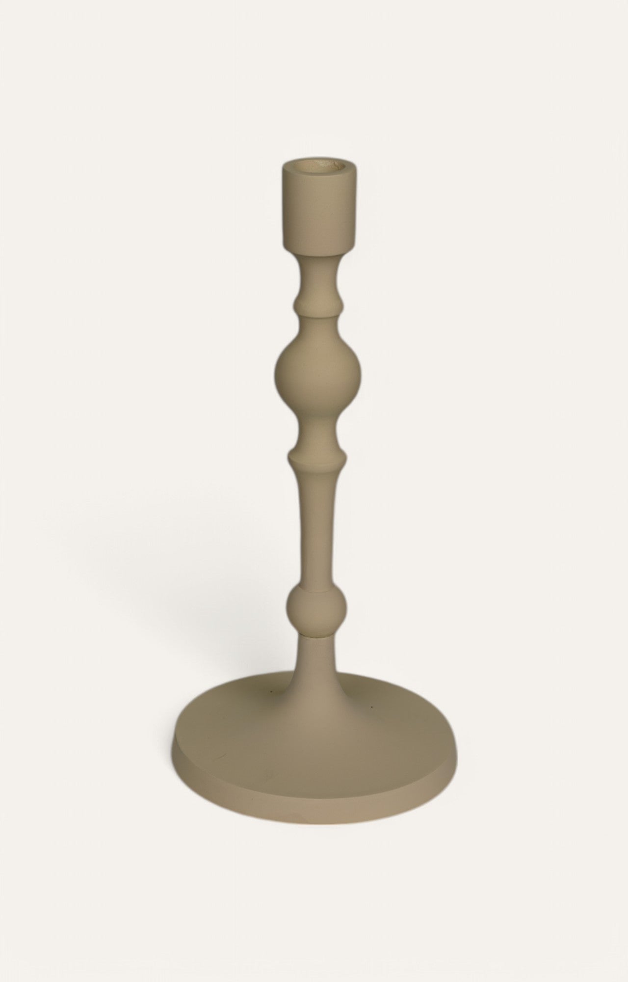 Indian Khaki Long Candle Stand