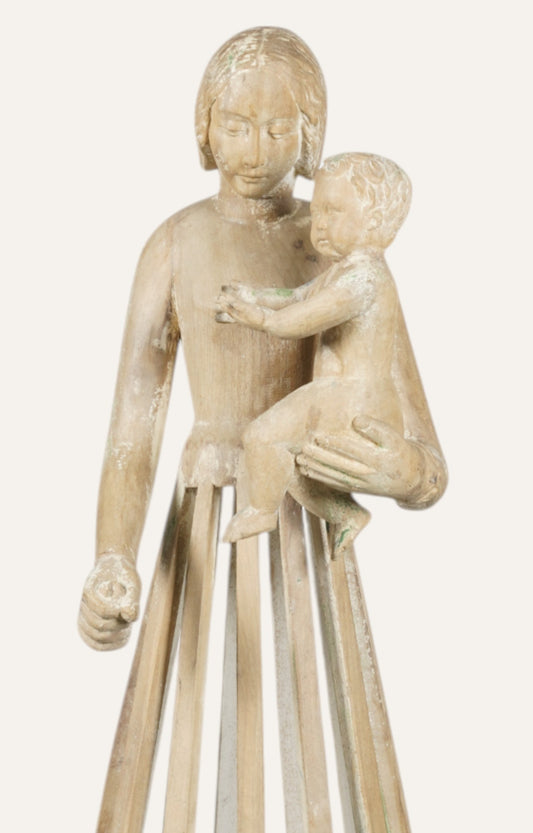 Mother & Son Christion Figure