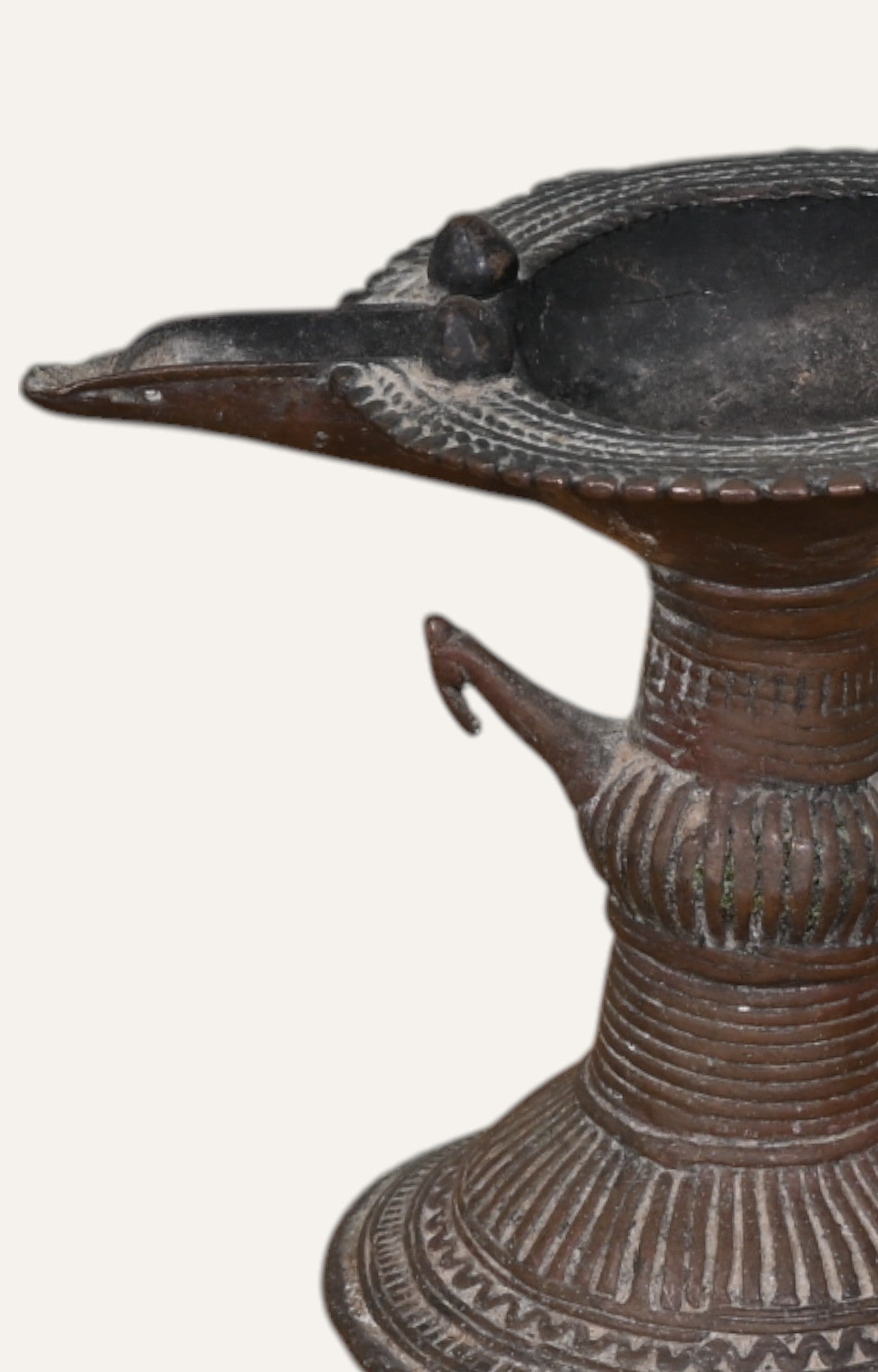 Maher Vintage Brass Oil Lamp