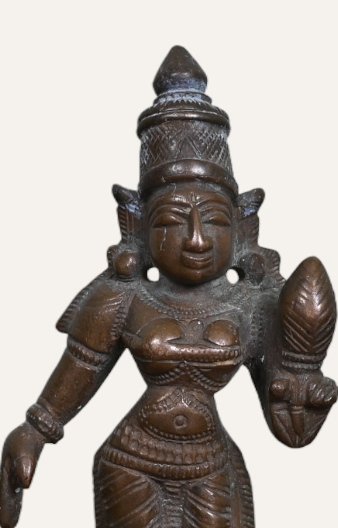 Devi Indian Bronze Sculpture