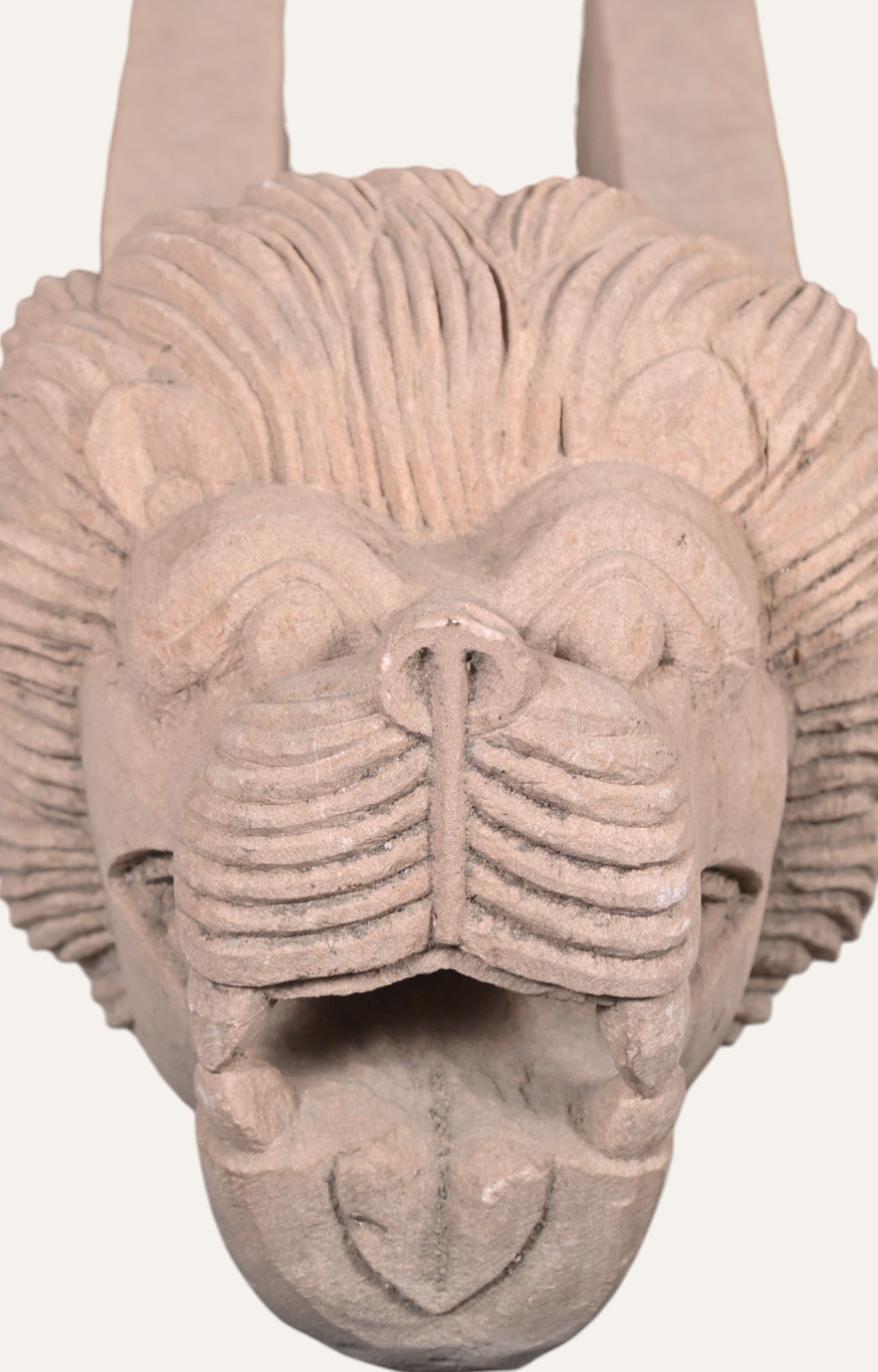 Lionesses Fountain End Sculpture