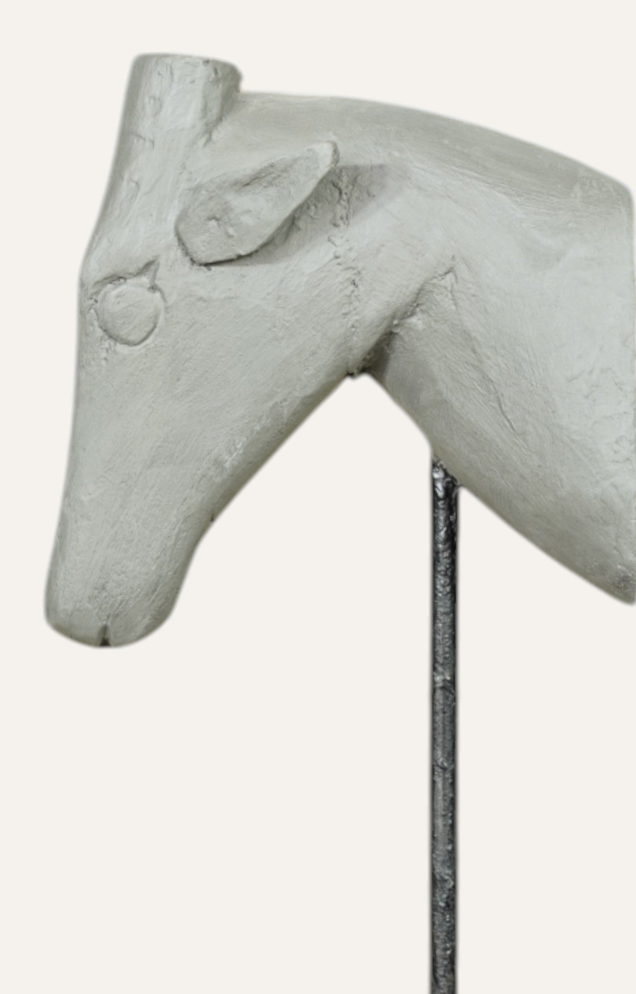 Tete de Biche - Wooden Animal Head Wall Decor