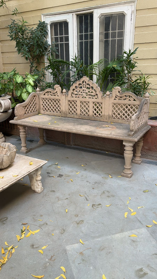 Heritage Outdoor Sandstone Bench