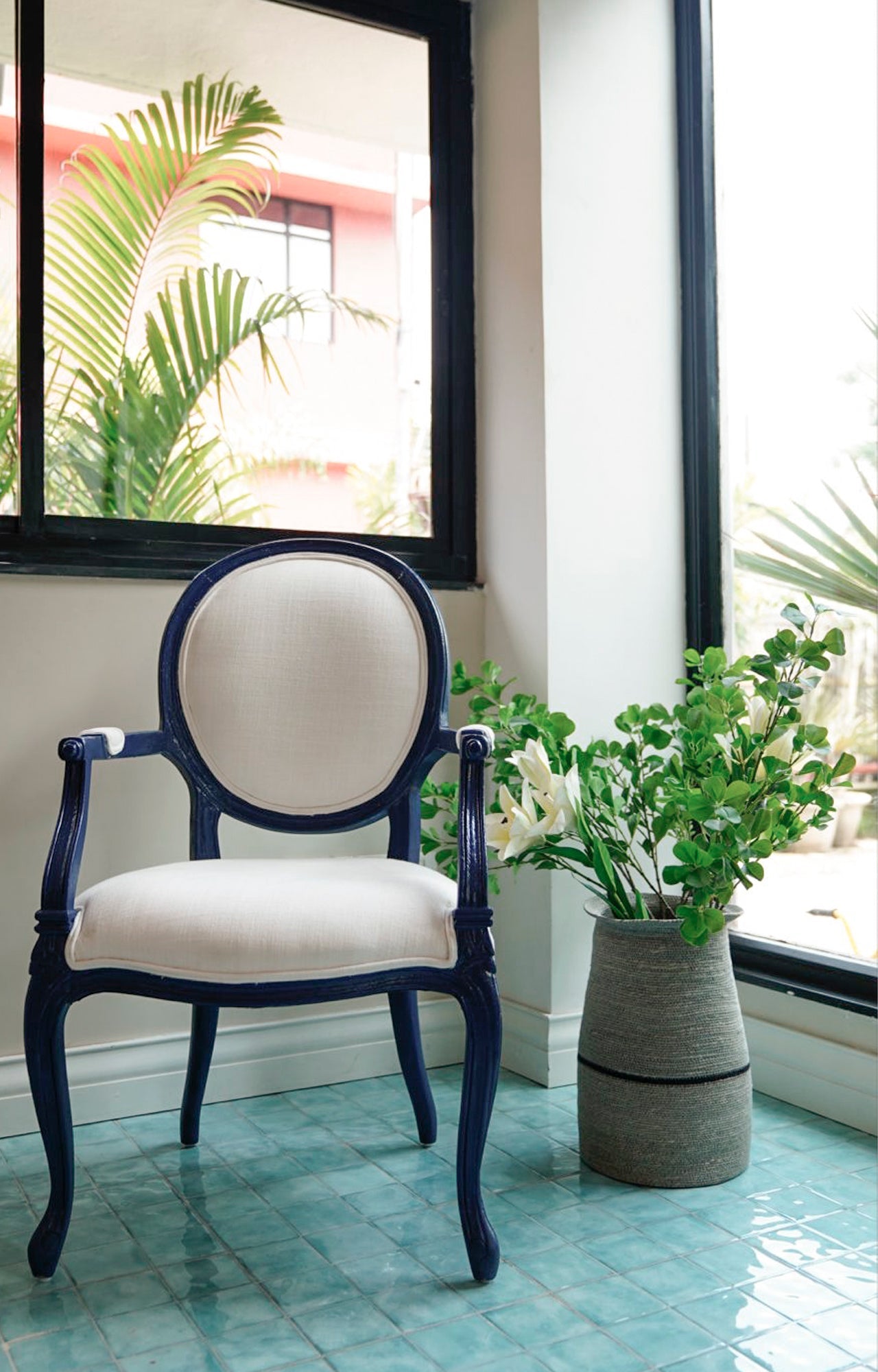 Hand Woven Bohemian Basket