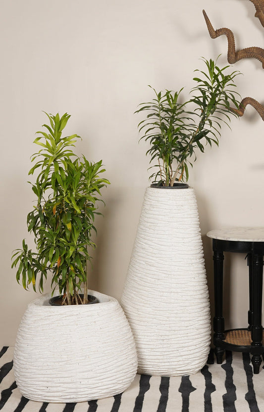 Ripple Resin Planter – Big