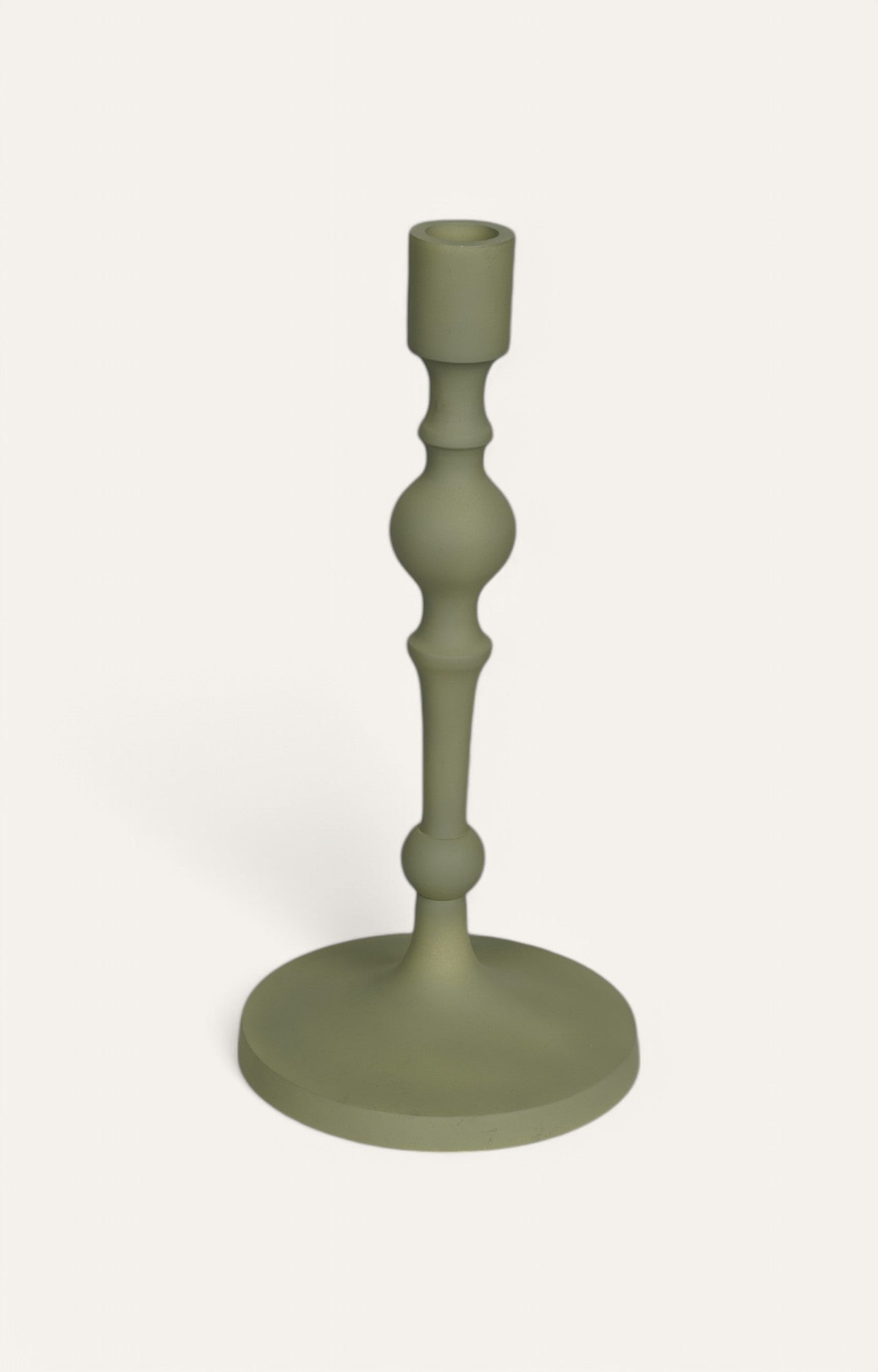 Indian Khaki Long Candle Stand