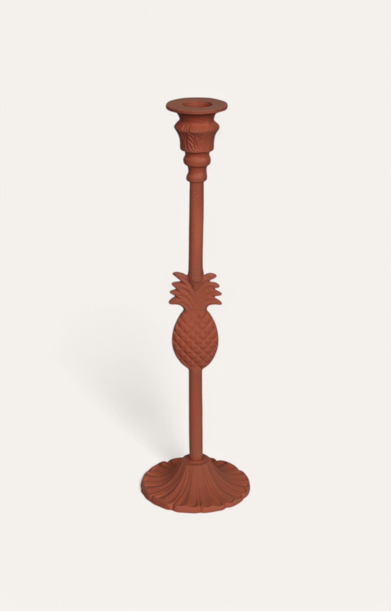 Coral Pineapple Candle Holder