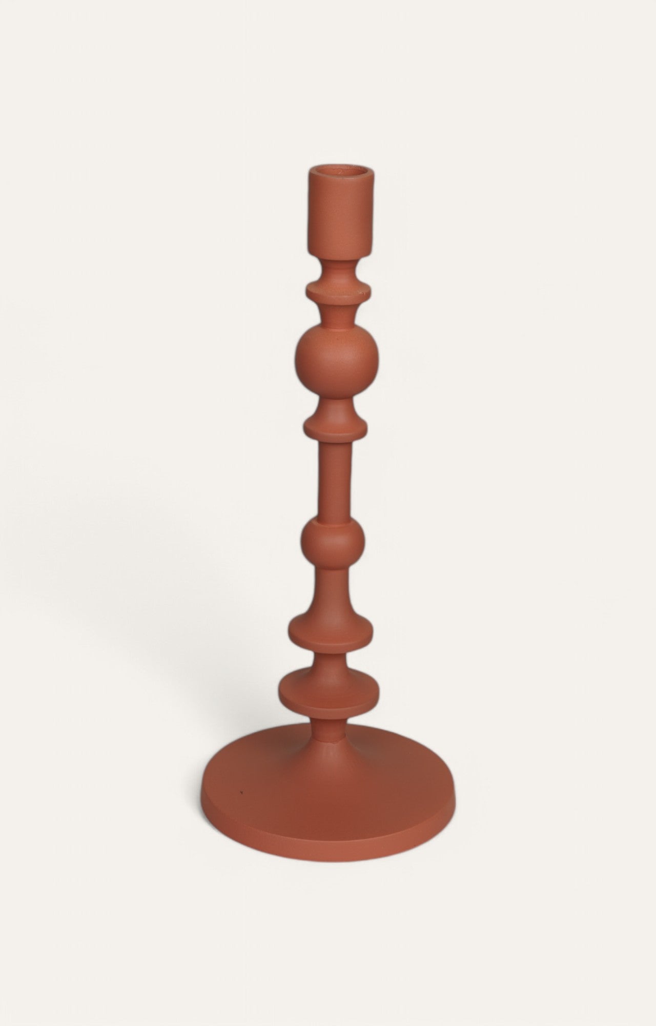 Indian Khaki Long Candle Stand