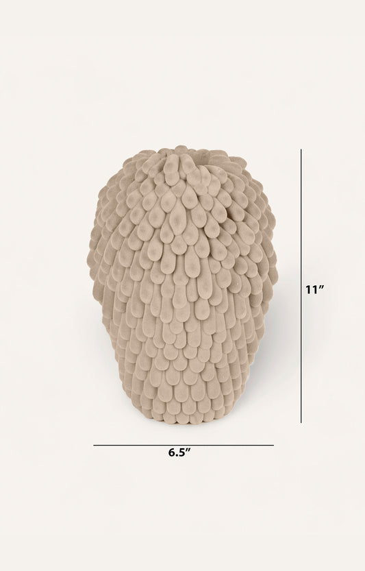 Fuzzy Texture Cactus Vase