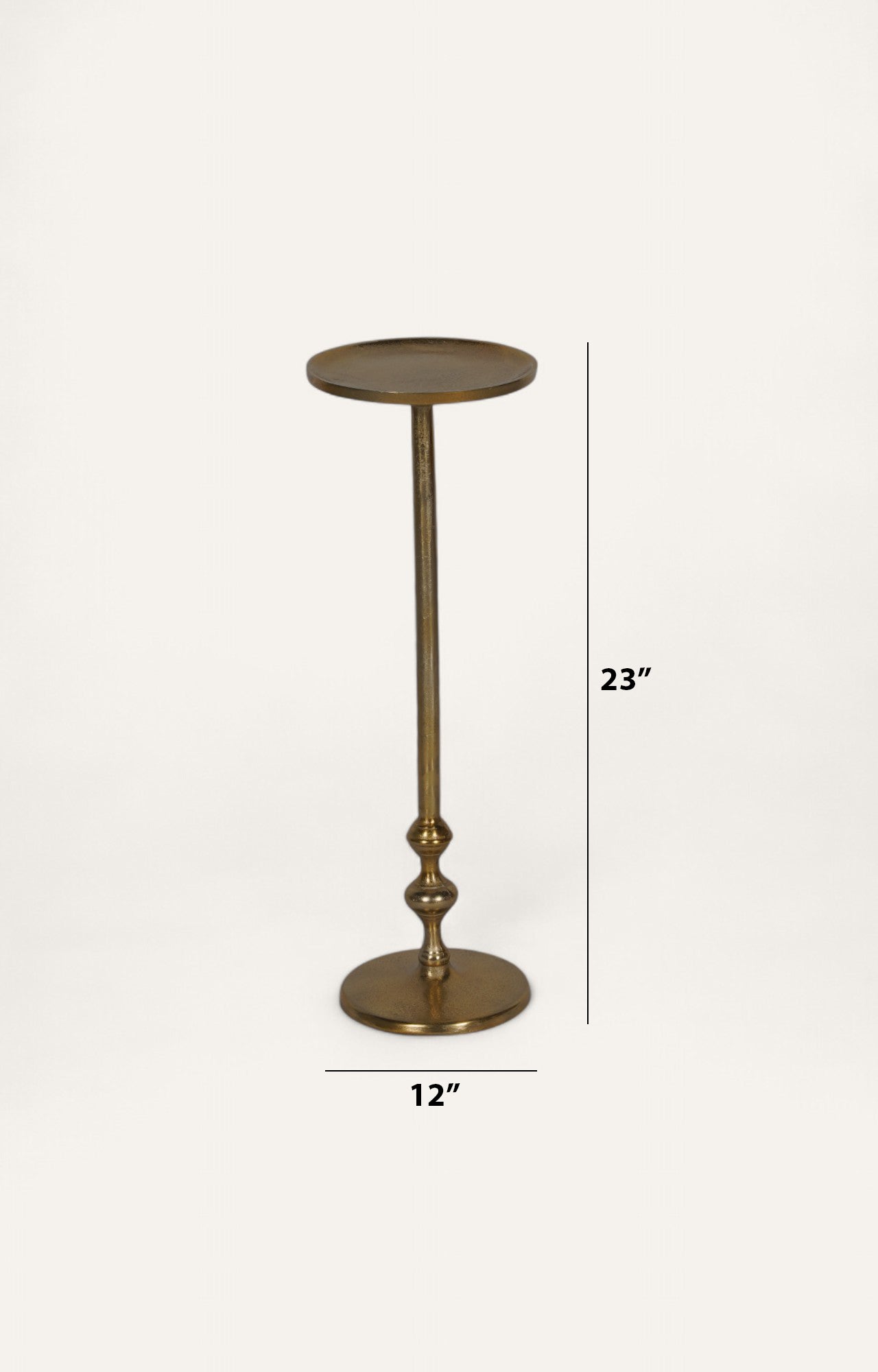 Vintage-Style Gold Peg Table