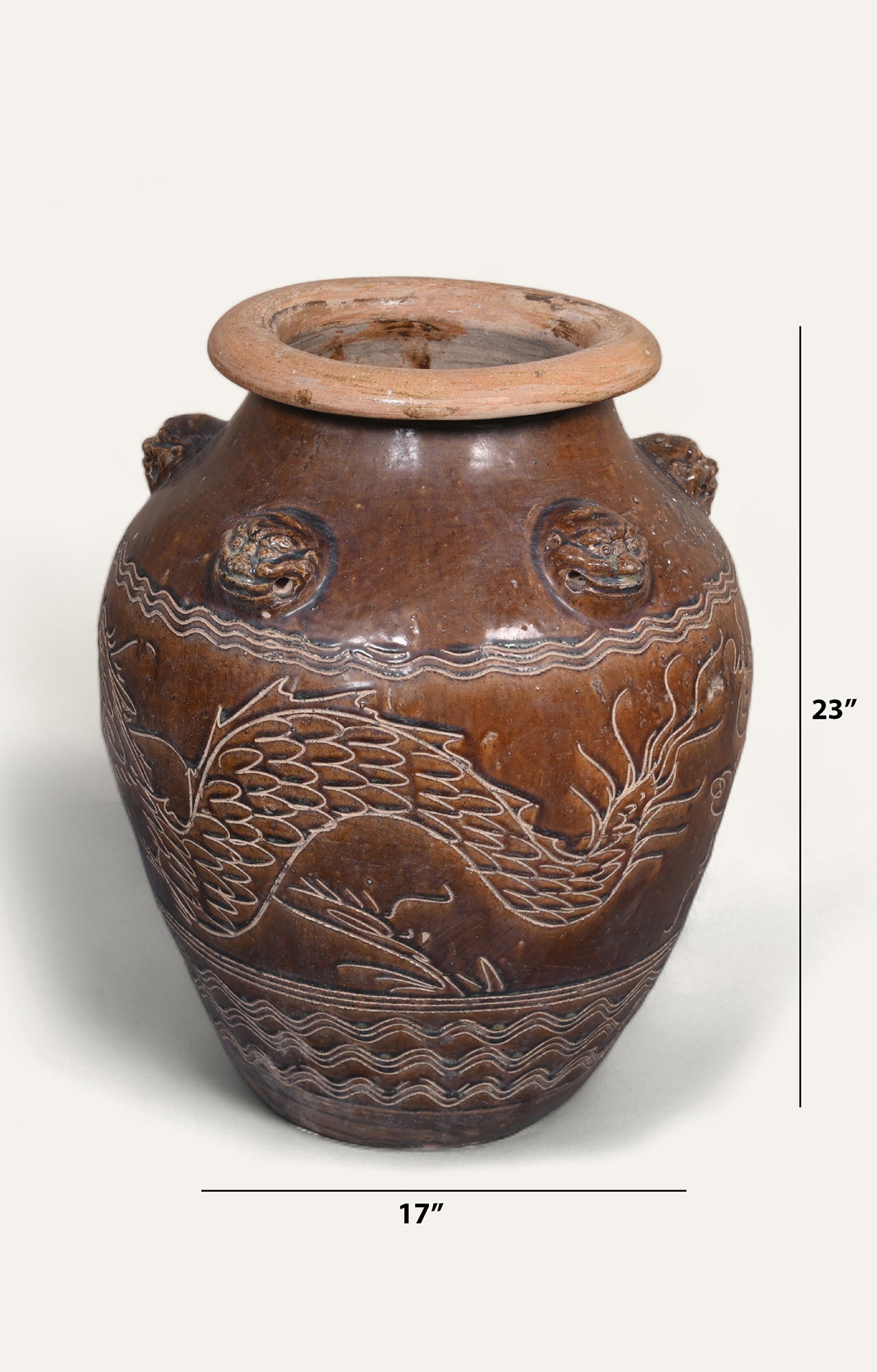 Imperial Dragon Martaban Jar