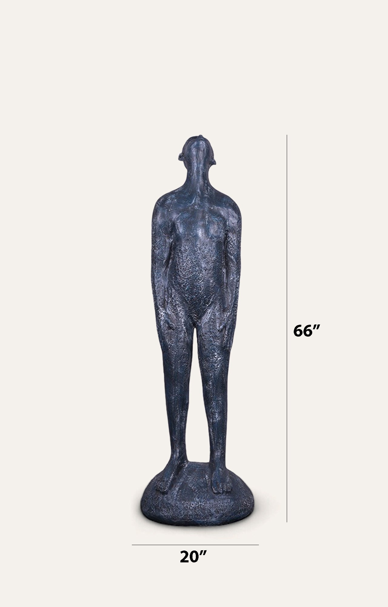 Gazing Man Abstract Sculpture