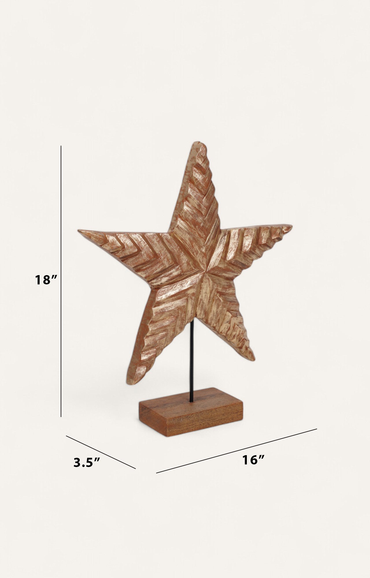 Astra Ornament Christmas Star Decorations