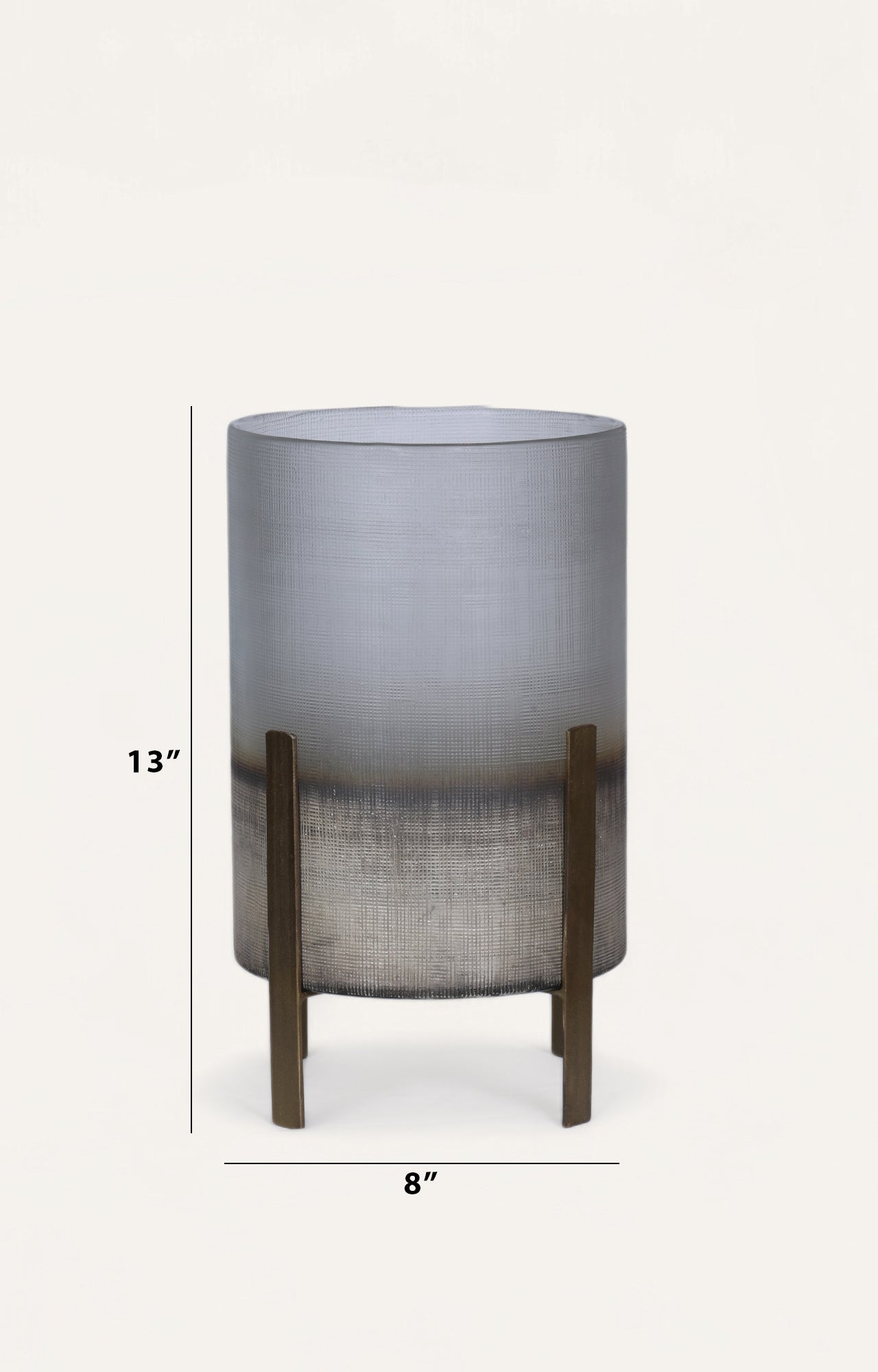 Ombre Glass Candle Holder