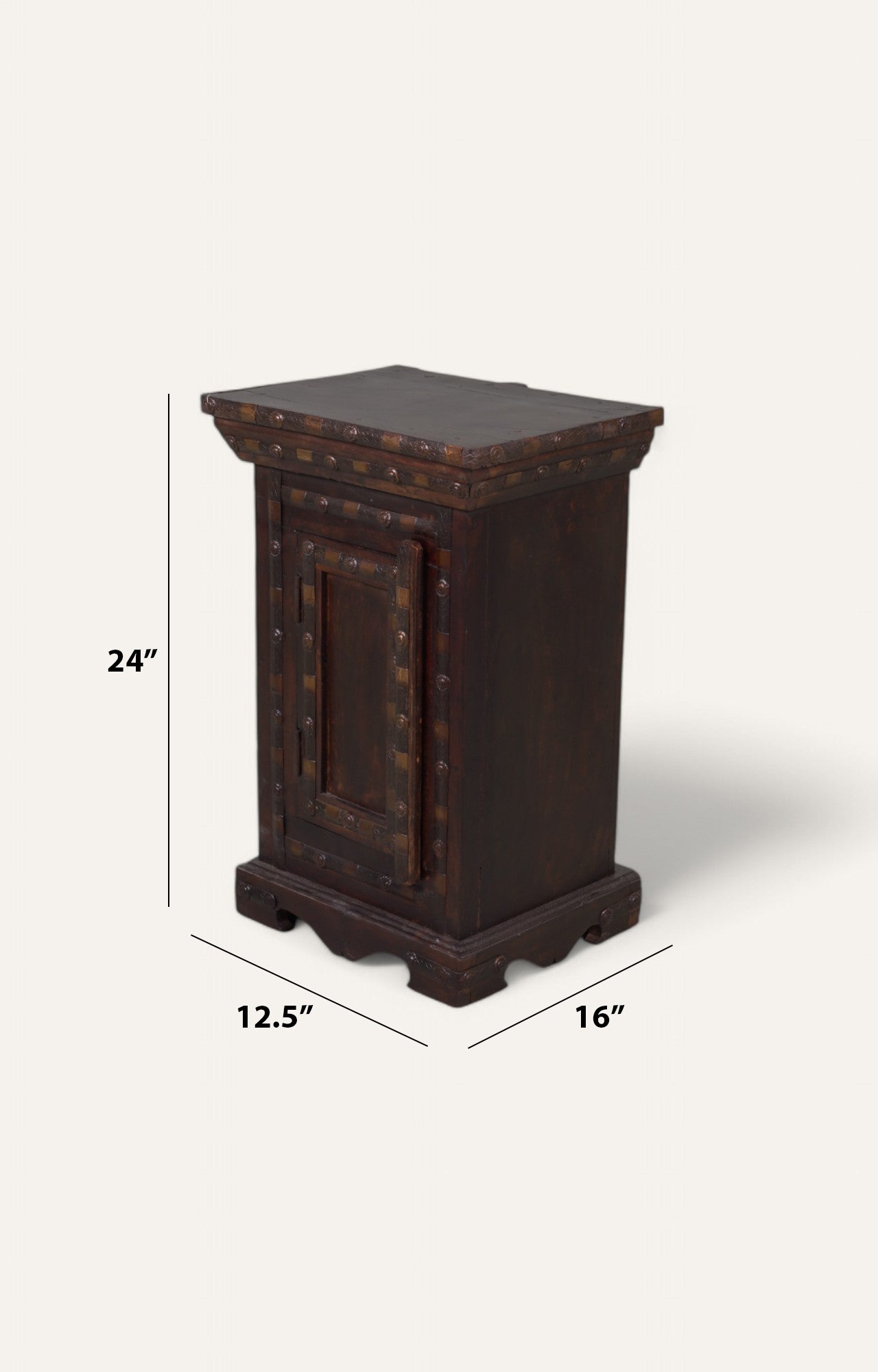 Aden Wooden Side Cabinet