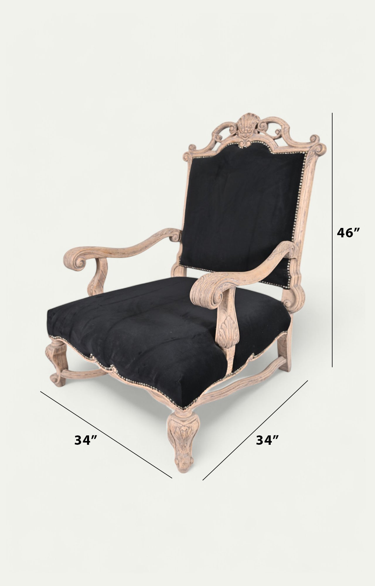 Antique Wood arm Chair