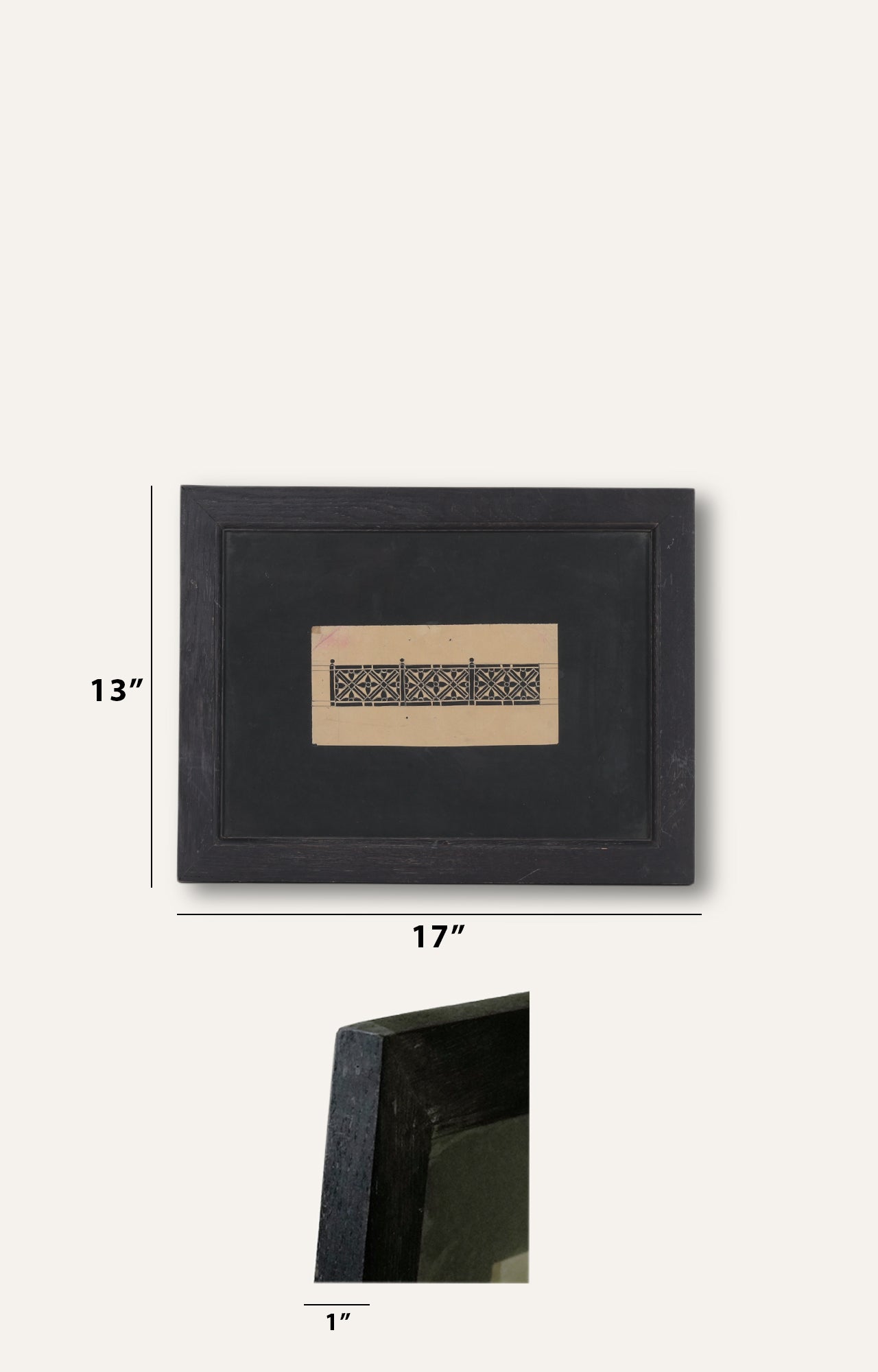 Geometric Stencil Art (Framed)