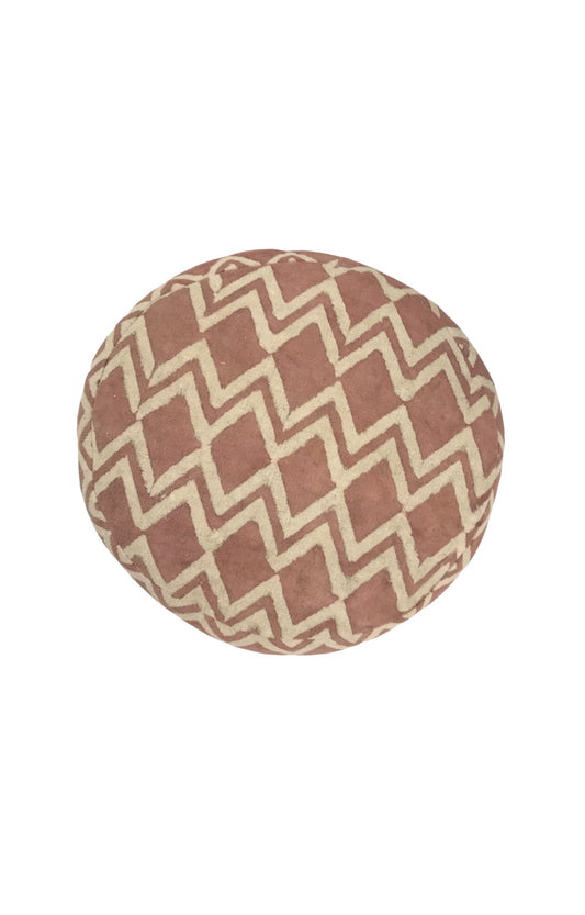 Printed pouf