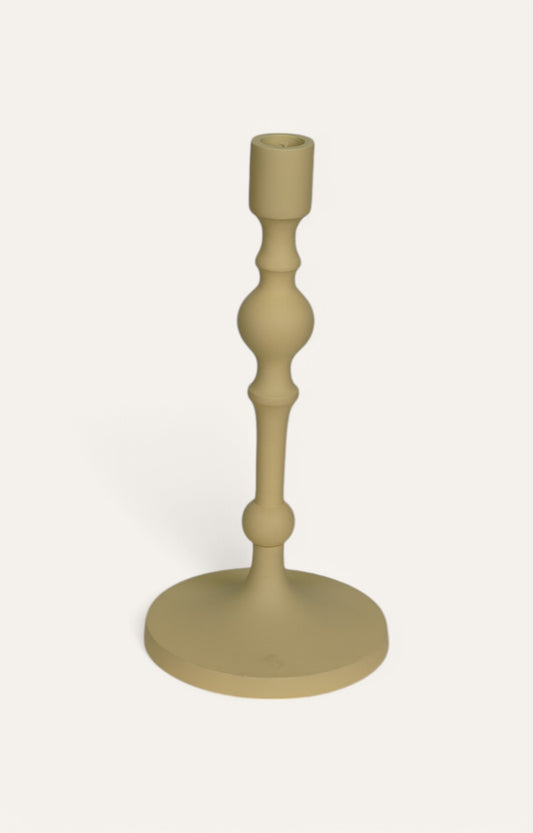 Indian Khaki Long Candle Stand